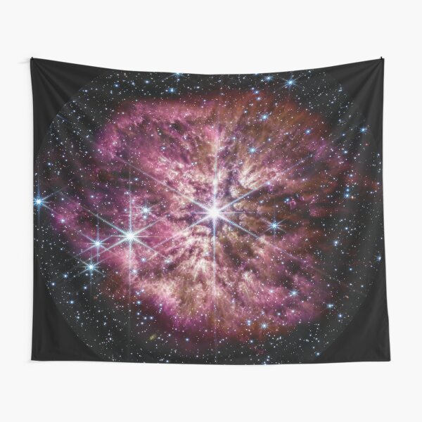Item preview, James Webb Space Telescope WR 124 (NIRCam and MIRI Composite Image) designed and sold by bolkibox.