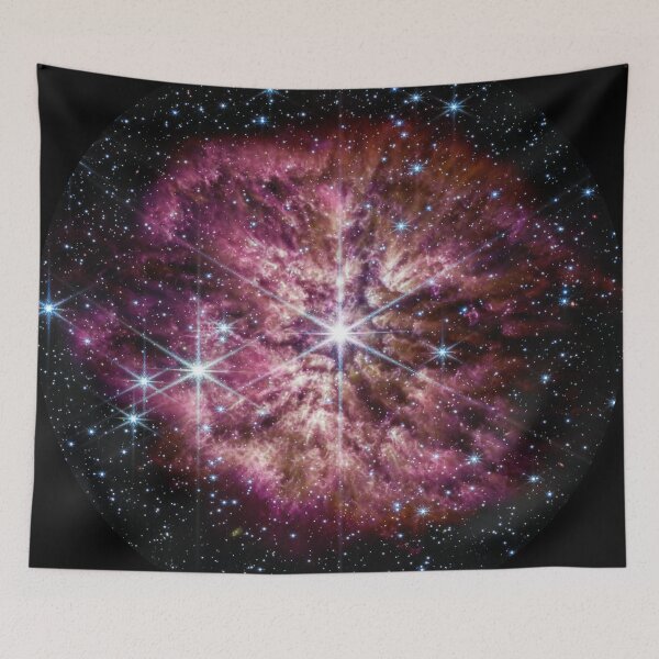 Item preview, James Webb Space Telescope WR 124 (NIRCam and MIRI Composite Image) designed and sold by bolkibox.