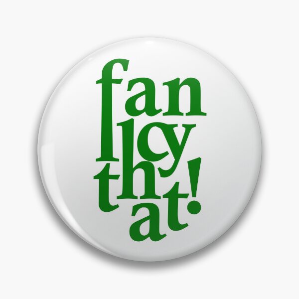 Item preview, Fancy that! Typographical art designed and sold by EditorArt.
