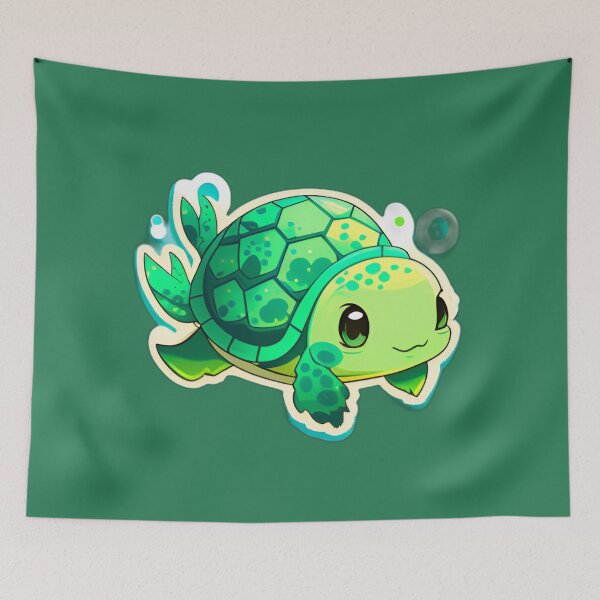 Item preview, Cute sea turtle designed and sold by verluxe.