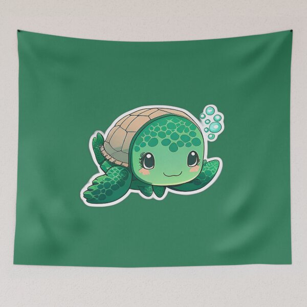 Item preview, Cute sea turtle designed and sold by verluxe.