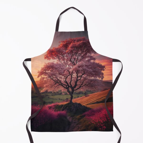 Item preview, The pink tree at sunset designed and sold by Melcu.