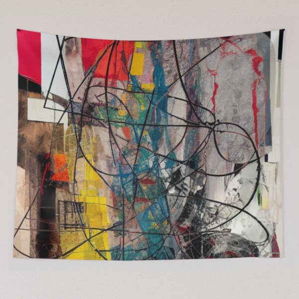 Item preview, Bold and Imaginative: Abstract Expressionist Art for the Urban Explorer designed and sold by ArtazaBazaar.