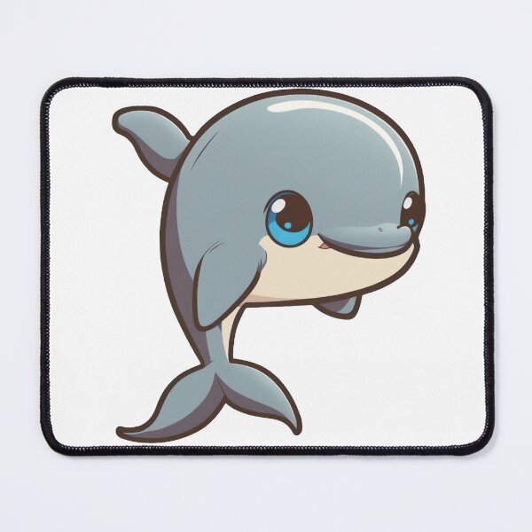 Item preview, cute dolphin designed and sold by forgottenattic.