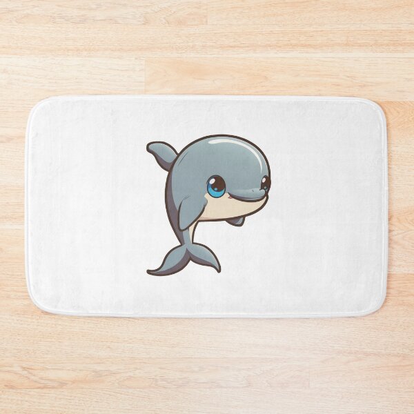 Item preview, cute dolphin designed and sold by forgottenattic.