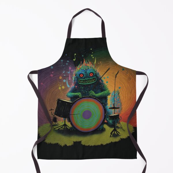 Item preview, Leafy Drum Monster designed and sold by Garbonzo00.