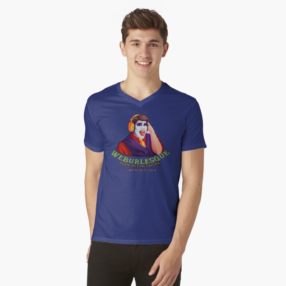 Item preview, V-Neck T-Shirt designed and sold by weburlesque.