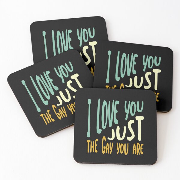 Item preview, Pride Pun I Love You Just the Gay You Are designed and sold by whyitsme.