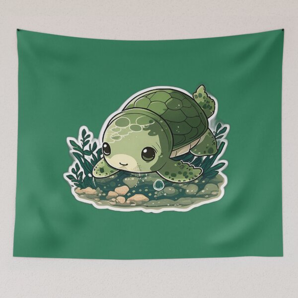Item preview, Cute sea turtle designed and sold by verluxe.