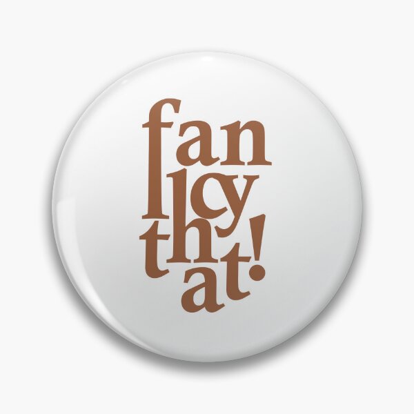 Item preview, Fancy that! Typographical art designed and sold by EditorArt.
