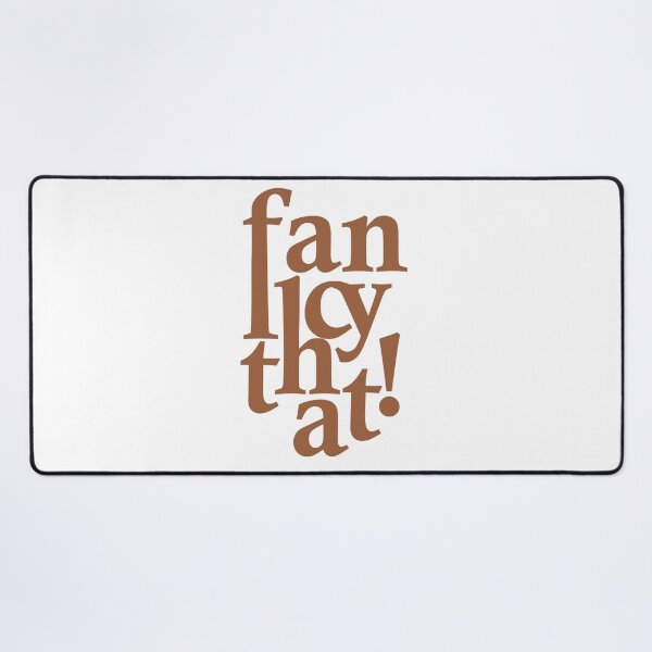 Item preview, Fancy that! Typographical art designed and sold by EditorArt.