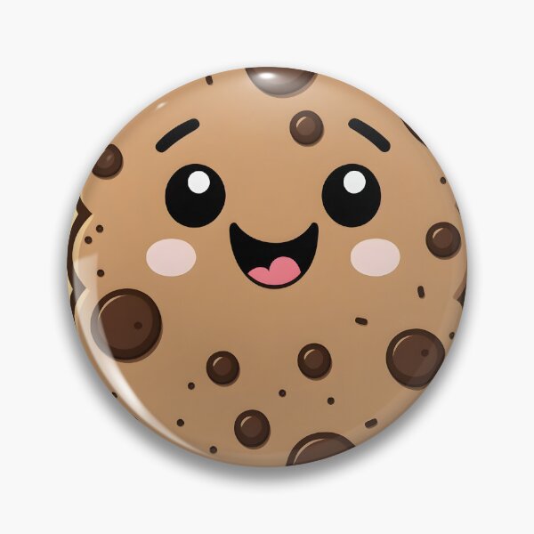 Artikelvorschau, kawaii Chocolate Chips Cookie - süß und fröhlich entworfen und verkauft von R.L cases and stickers.