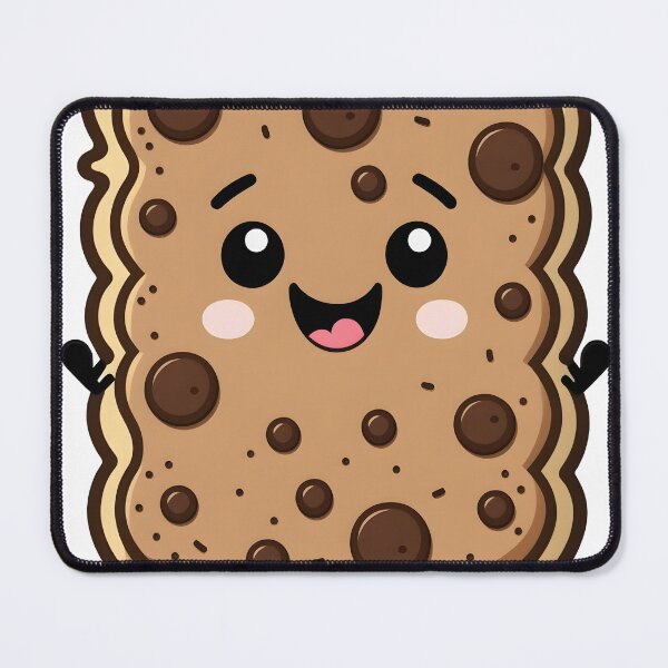 Item preview, kawaii chocolate chips cookie- cute and happy designed and sold by R.L cases and stickers.