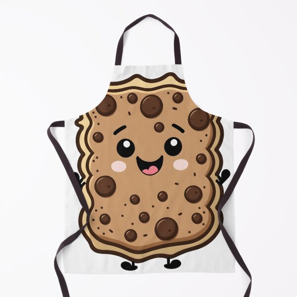 Item preview, kawaii chocolate chips cookie- cute and happy designed and sold by R.L cases and stickers.