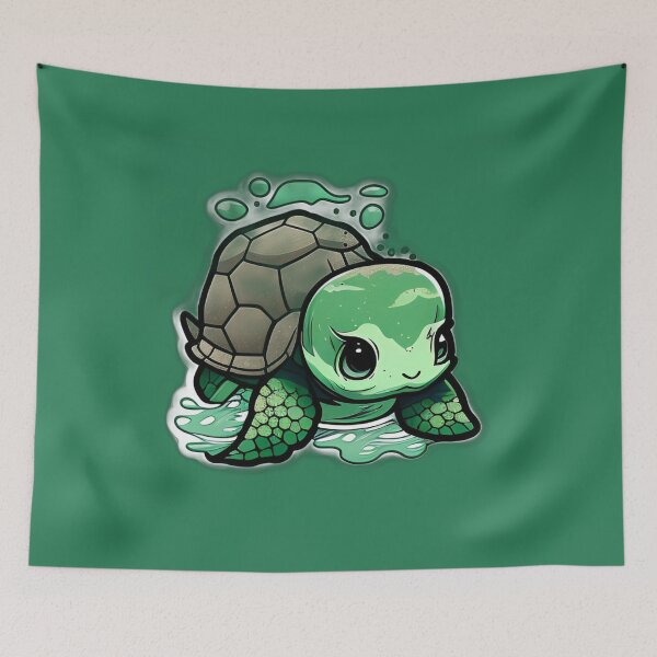 Item preview, Cute sea turtle designed and sold by verluxe.