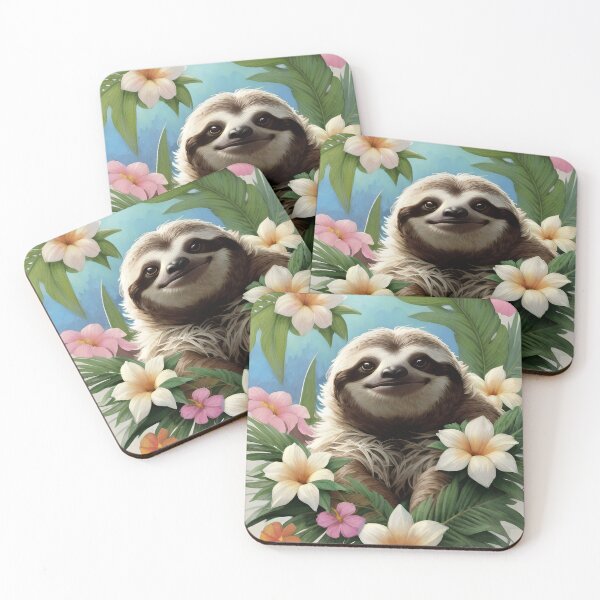 Item preview, sloth designed and sold by nfromneverland.