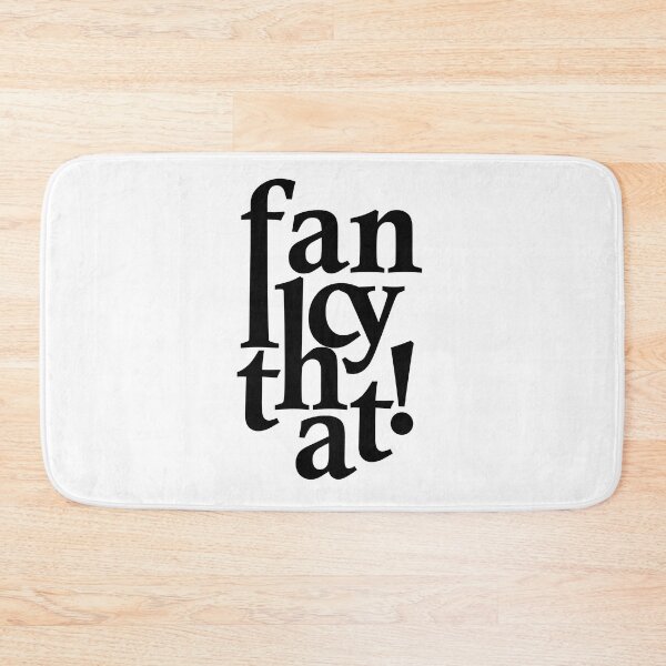 Item preview, Fancy that! Typographical art designed and sold by EditorArt.