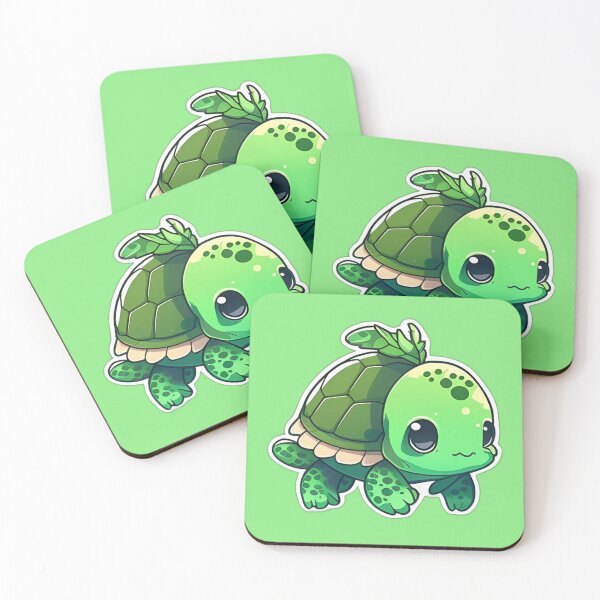 Item preview, Cute Green sea turtle designed and sold by verluxe.