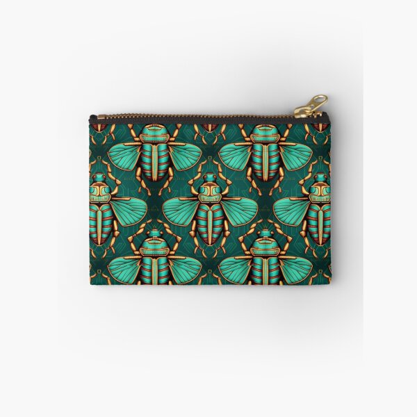Item preview, Egyptian Flying Scarab Beetle Fabric Textile Pattern designed and sold by Alladin7.