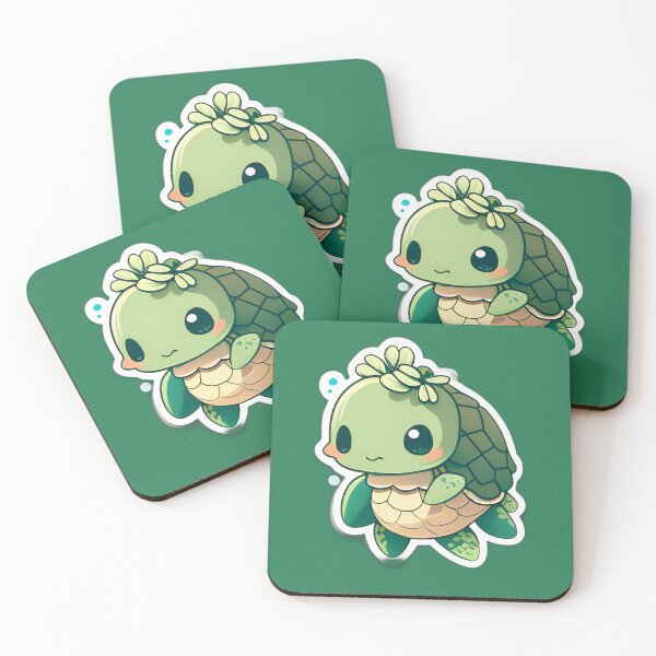 Item preview, Cute Green sea turtle designed and sold by verluxe.