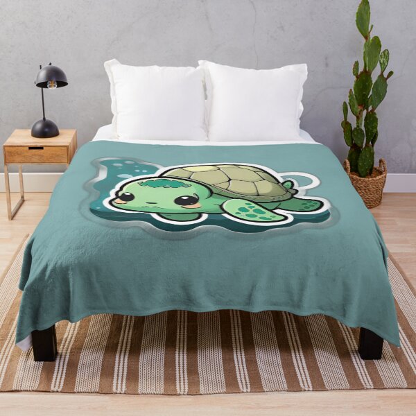 Item preview, Cute Green sea turtle designed and sold by verluxe.