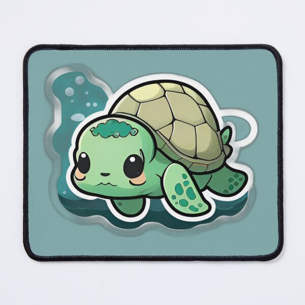Item preview, Cute Green sea turtle designed and sold by verluxe.