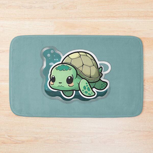 Item preview, Cute Green sea turtle designed and sold by verluxe.