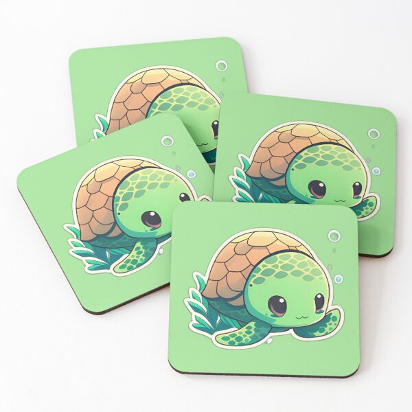 Item preview, Cute Green sea turtle designed and sold by verluxe.