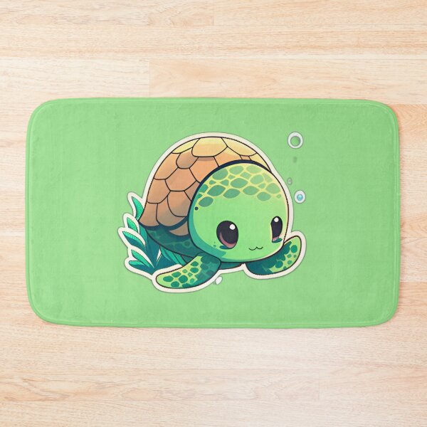 Item preview, Cute Green sea turtle designed and sold by verluxe.