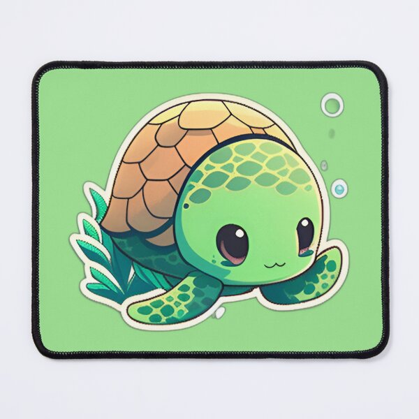 Item preview, Cute Green sea turtle designed and sold by verluxe.
