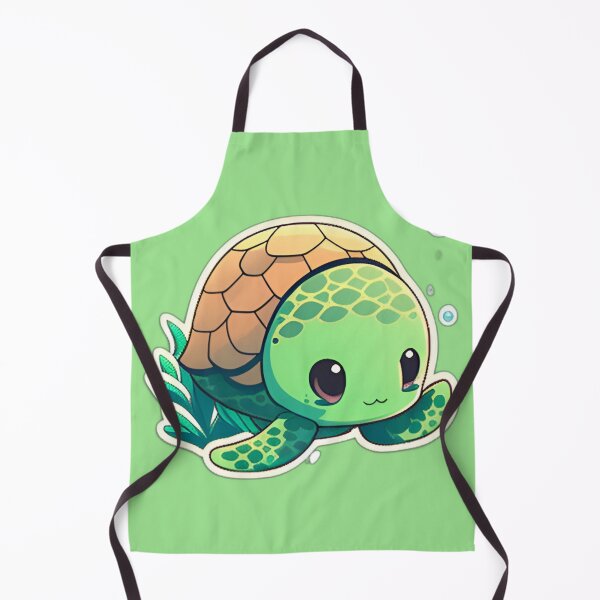 Item preview, Cute Green sea turtle designed and sold by verluxe.