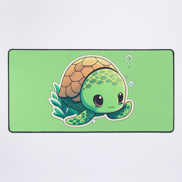 Item preview, Cute Green sea turtle designed and sold by verluxe.