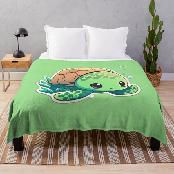 Item preview, Cute Green sea turtle designed and sold by verluxe.