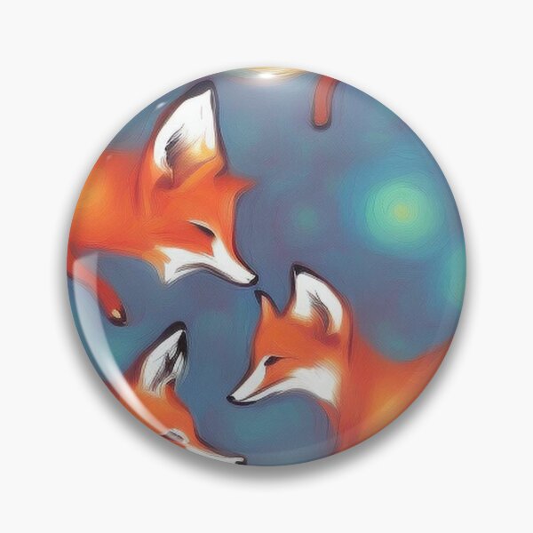 Item preview, Abstract primary colour fox creative graphic  designed and sold by brilliant-com.