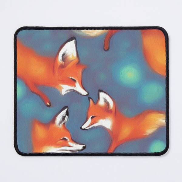 Item preview, Abstract primary colour fox creative graphic  designed and sold by brilliant-com.