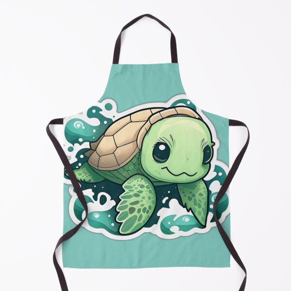 Item preview, Cute Green sea turtle designed and sold by verluxe.