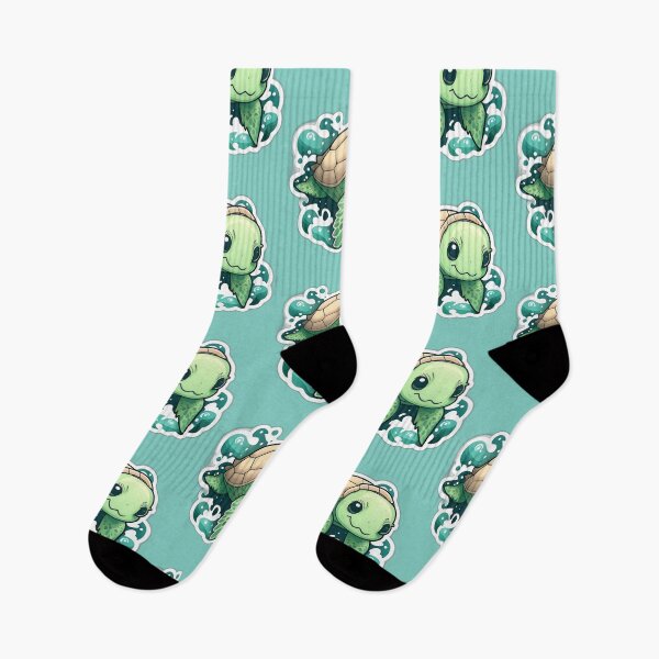 Item preview, Cute Green sea turtle designed and sold by verluxe.