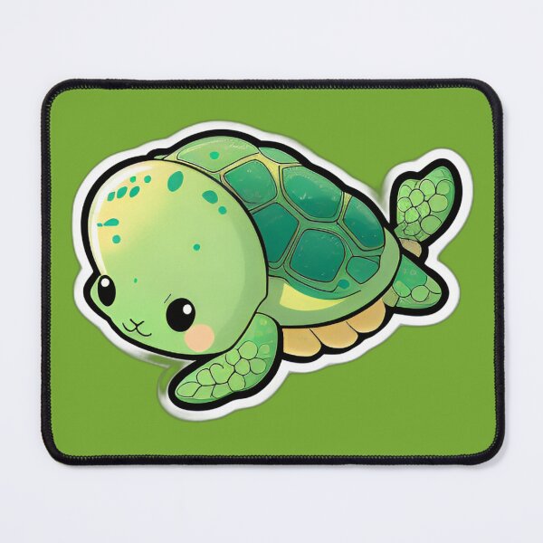Item preview, Cute Green sea turtle designed and sold by verluxe.