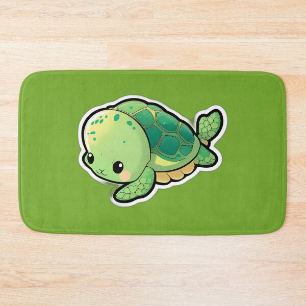 Item preview, Cute Green sea turtle designed and sold by verluxe.