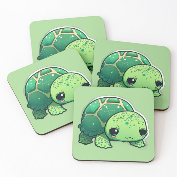 Item preview, Cute Green sea turtle designed and sold by verluxe.