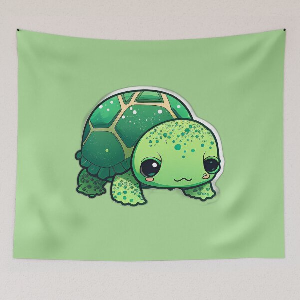 Item preview, Cute Green sea turtle designed and sold by verluxe.