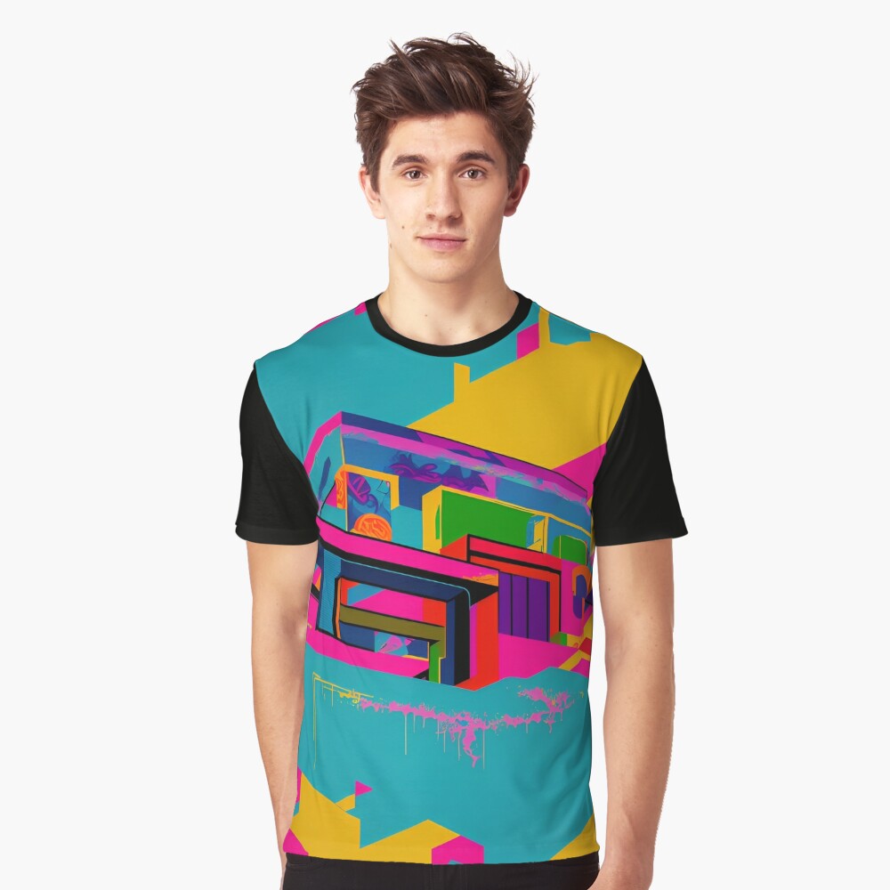 Design futuristic cyberpunk streetwear t shirt by Iyuna667