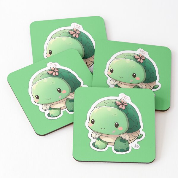 Item preview, Cute Green sea turtle designed and sold by verluxe.