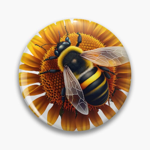 Item preview, bee on a sunflower designed and sold by R.L cases and stickers.