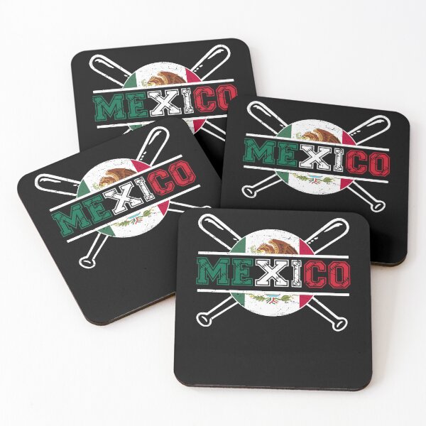 Item preview, Mexico Baseball Flag for Mexican Baseball Fans Distressed Vintage designed and sold by MacAndMoose.