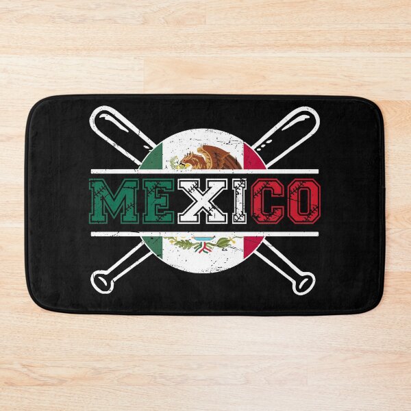 Item preview, Mexico Baseball Flag for Mexican Baseball Fans Distressed Vintage designed and sold by MacAndMoose.