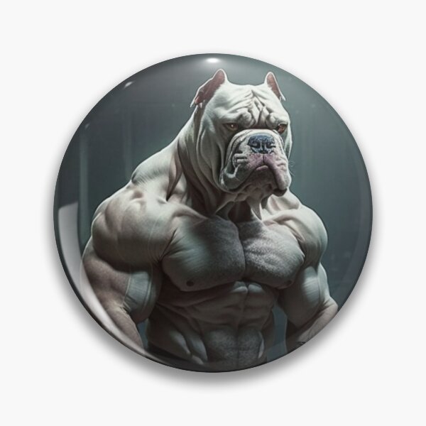 Item preview, Muscular Dog Digital Art designed and sold by KAZUDESIGNART.