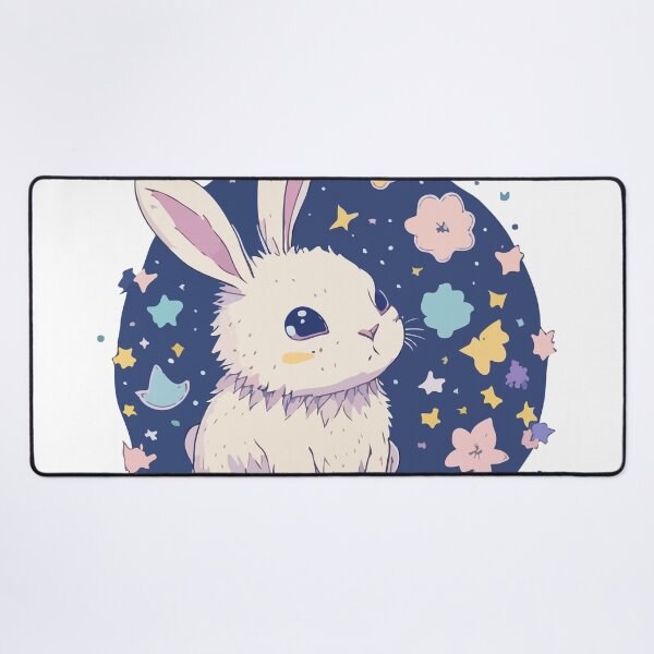 Item preview, Blue Bunny: A Serene and Peaceful Ode to the Graceful Rabbit in Nature designed and sold by Valeree Store.