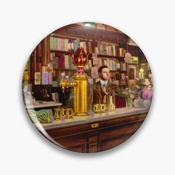 Item preview, Pharmacy -  The Fountain of Health 1890 designed and sold by Mike Savad Photography.