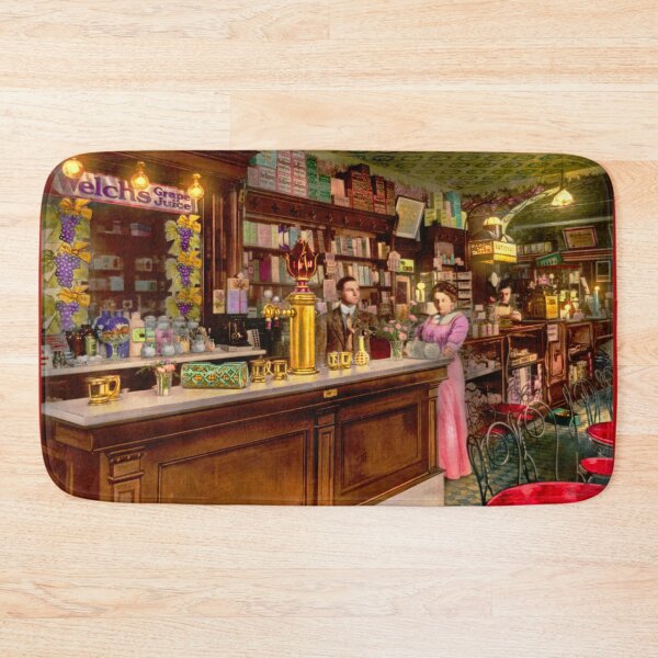 Item preview, Pharmacy -  The Fountain of Health 1890 designed and sold by Mike Savad Photography.
